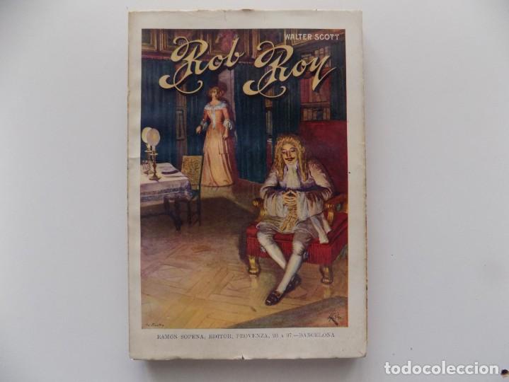 Libros antiguos: LIBRERIA GHOTICA. WALTER SCOTT. ROB ROY. 1930. FOLIO. - Foto 1