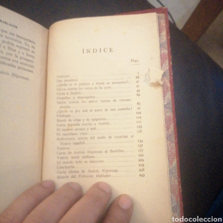 Libros antiguos: El pobrecito hablador - Foto 12