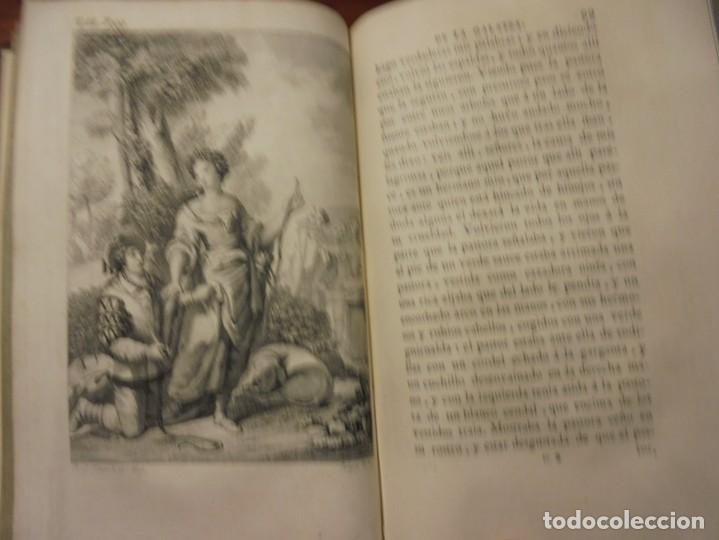 Libros antiguos: CERVANTES. LA GALATEA. SANCHA 1784. 2 Tomos - Foto 7