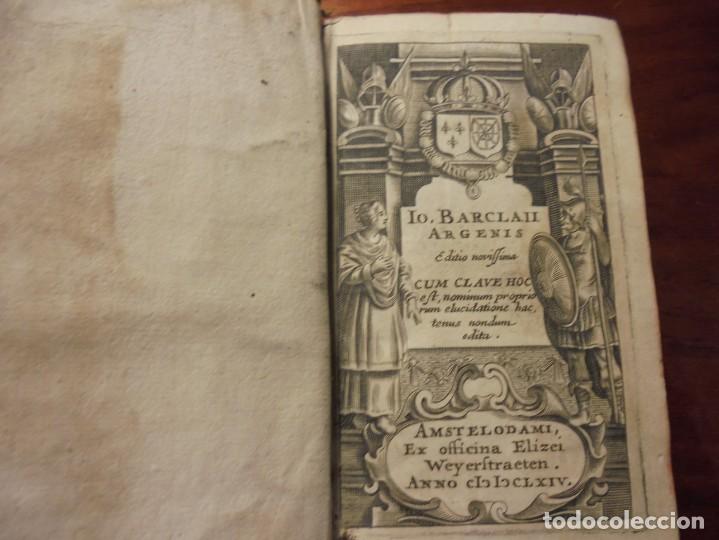 Libros antiguos: ARGENIS. BARCLAIUS. 1664. - Foto 1