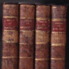 Libros antiguos: TODAS LAS OBRAS DE PUBLIO VIRGILIO MARÓN. VALENCIA, 1777-78. 4 VOLS.. Lote 194878873