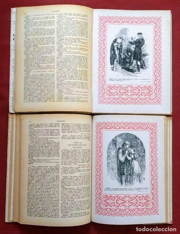 Libros antiguos: DRAMAS SHAKESPEARE - EDICIONES IBERIA - 1933 - 2 vols. - Foto 3
