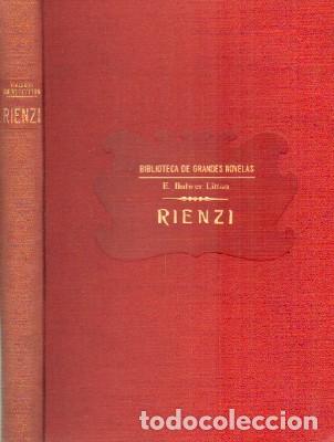 Libros antiguos: RIENZI. BULWER LITTON, E. A-RASOP-174 - Foto 1