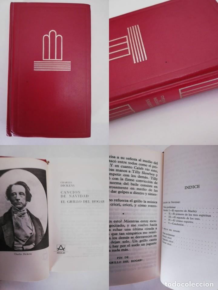 Libros antiguos: CANCION DE NAVIDAD EL GRILLO DEL HOGAR - Foto 1