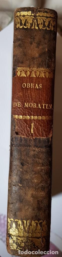Libros antiguos: OBRAS DE MORAT&Iacute;N 1844 - Foto 5