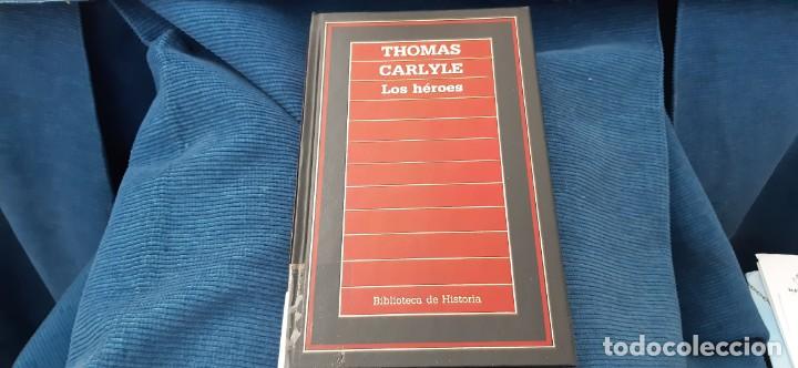 Libros antiguos: ORBIS BIBLIOTECA THOMAS CARLYLE LOS H&Eacute;ROES - Foto 1