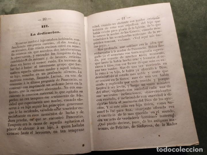 Libros antiguos: 1861. Fabiola o la iglesia de las catacumbas. Cardenal Wisseman. Completo. - Foto 4 - 198848272