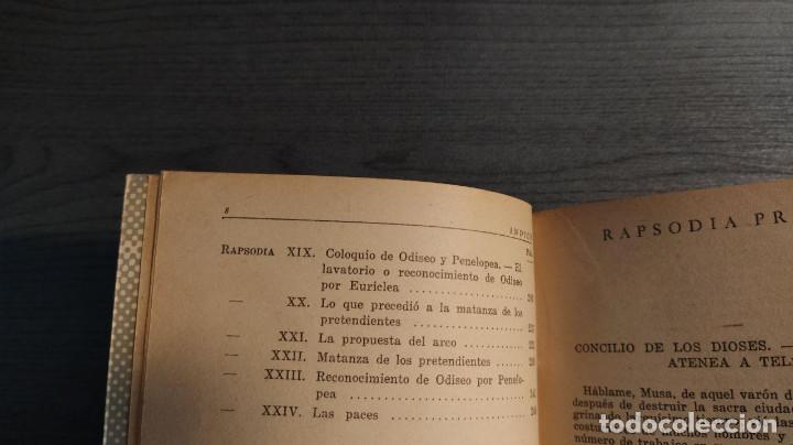 Libros antiguos: ODISEA  HOMERO  COLECCI&Oacute;N AUSTRAL - Foto 5