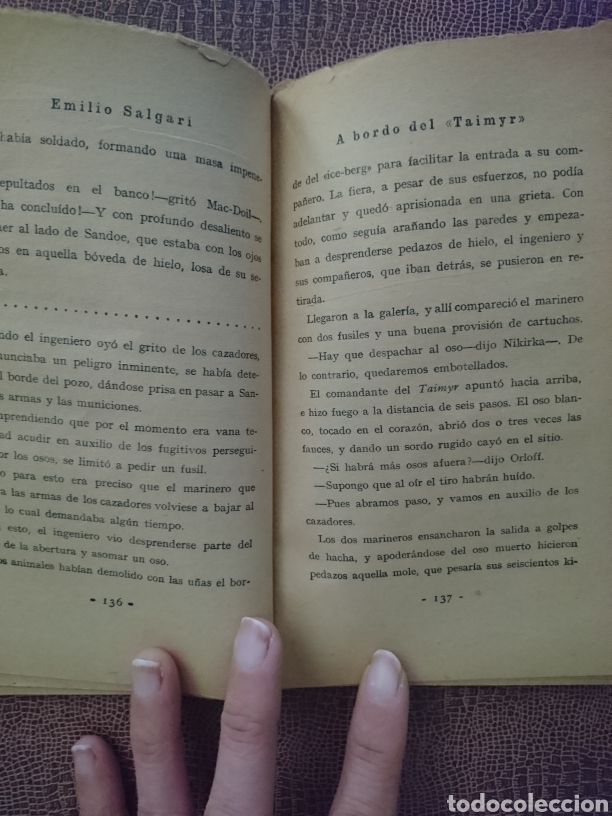 Libros antiguos: A bordo del Taimyr - Foto 4