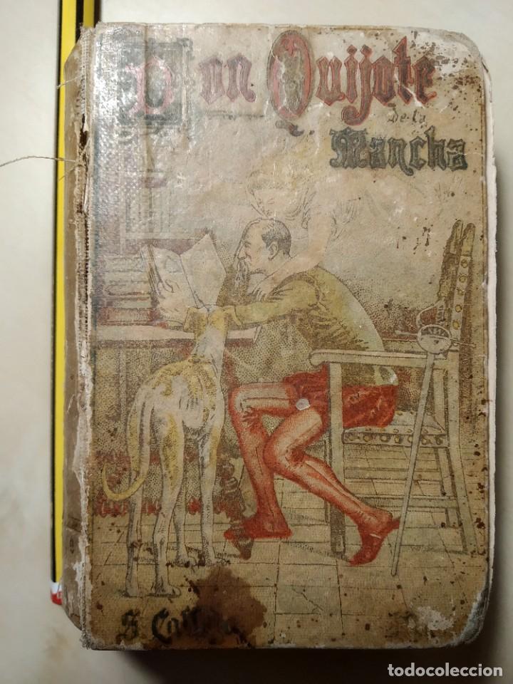 Libros antiguos: Don Quijote. Edici&oacute;n en miniatura. 1902 - Foto 1