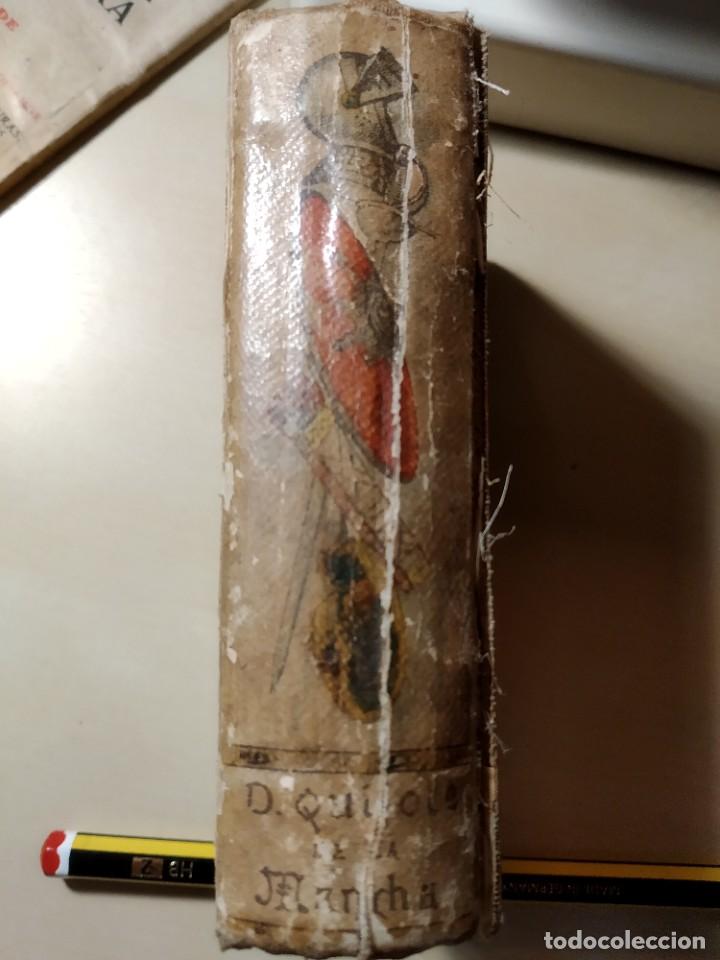 Libros antiguos: Don Quijote. Edici&oacute;n en miniatura. 1902 - Foto 3