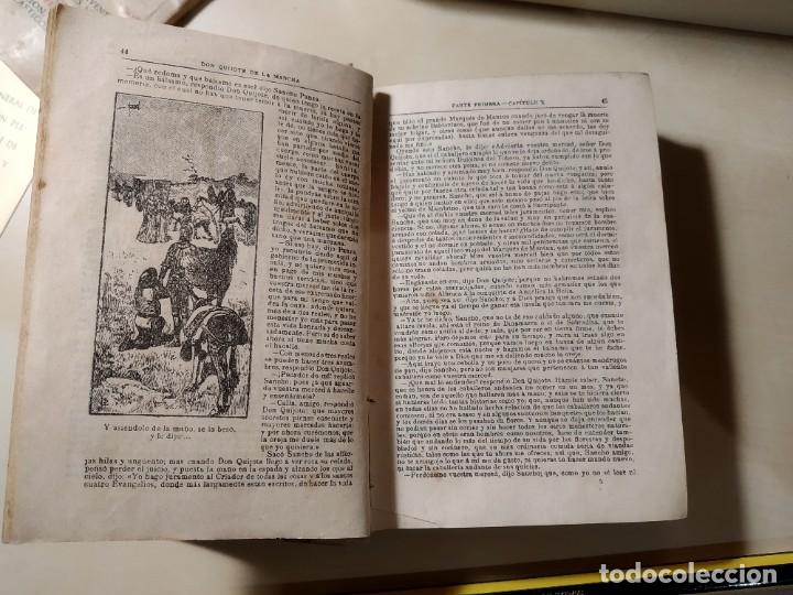 Libros antiguos: Don Quijote. Edici&oacute;n en miniatura. 1902 - Foto 5