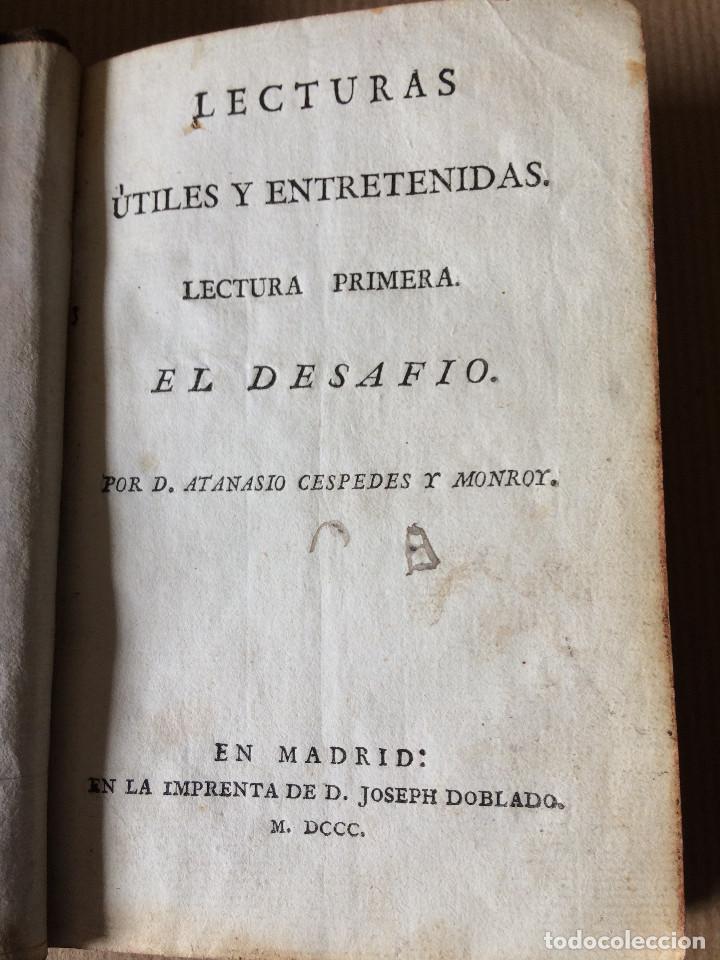 Libros antiguos: ANASTASIO CESPEDES Y MONROY  1800 - Foto 1