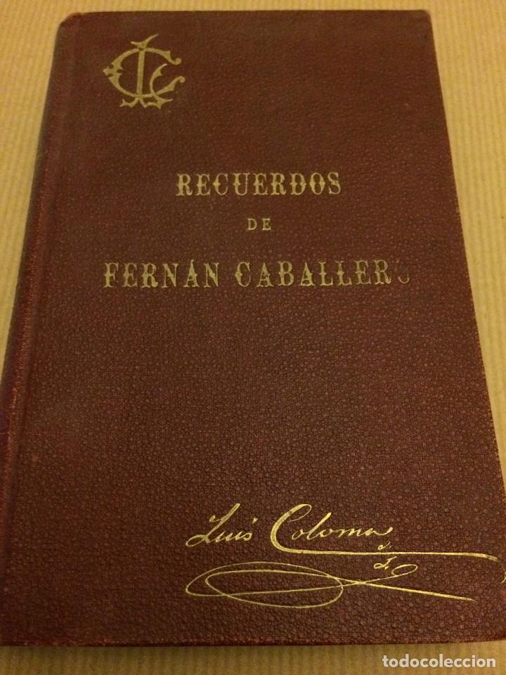 Libros antiguos: FERNAN CABALLERO - Foto 2