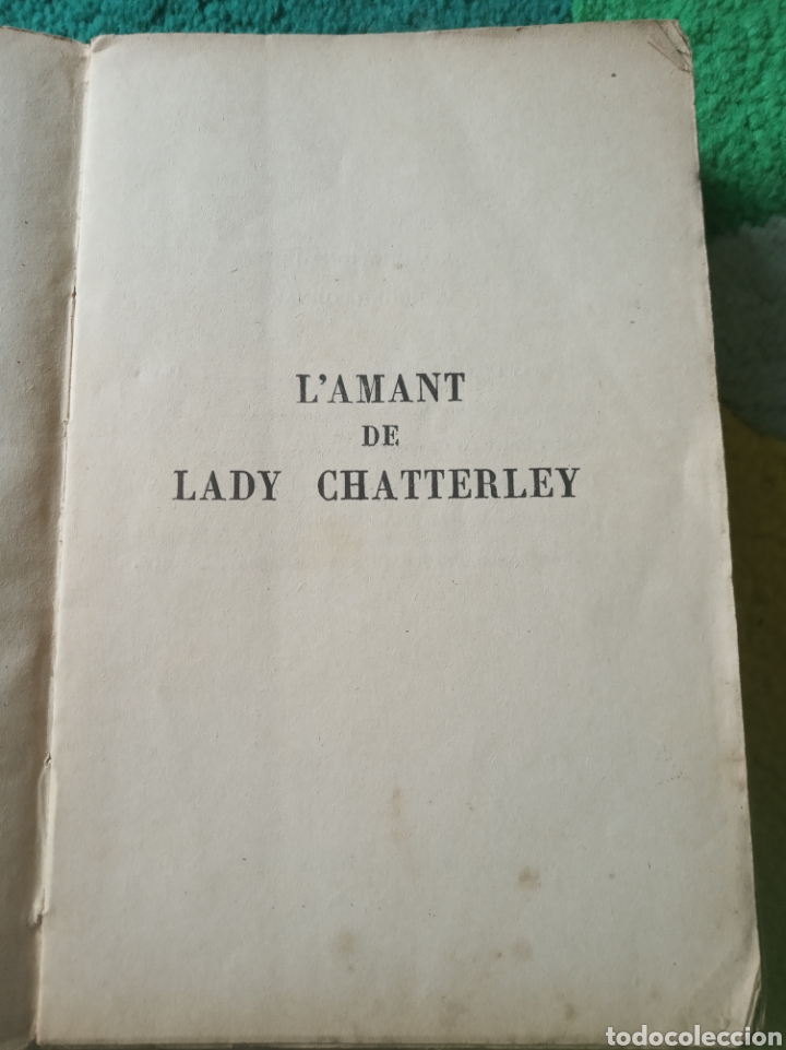 Libros antiguos: Lamant de Lady Chetterley. D. H. Lawrence - Foto 2