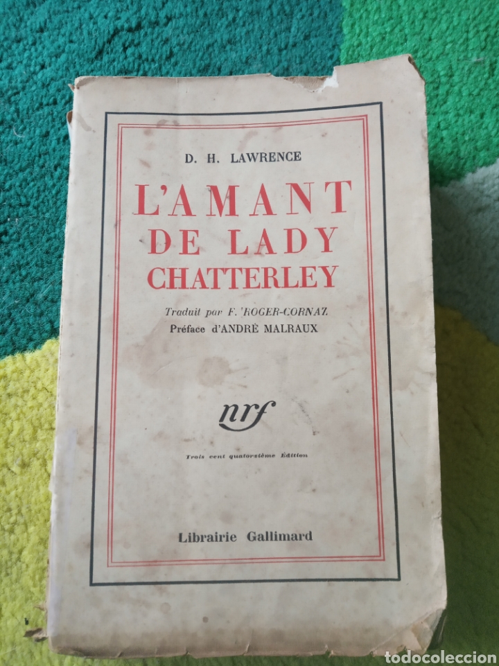 Libros antiguos: Lamant de Lady Chetterley. D. H. Lawrence - Foto 1