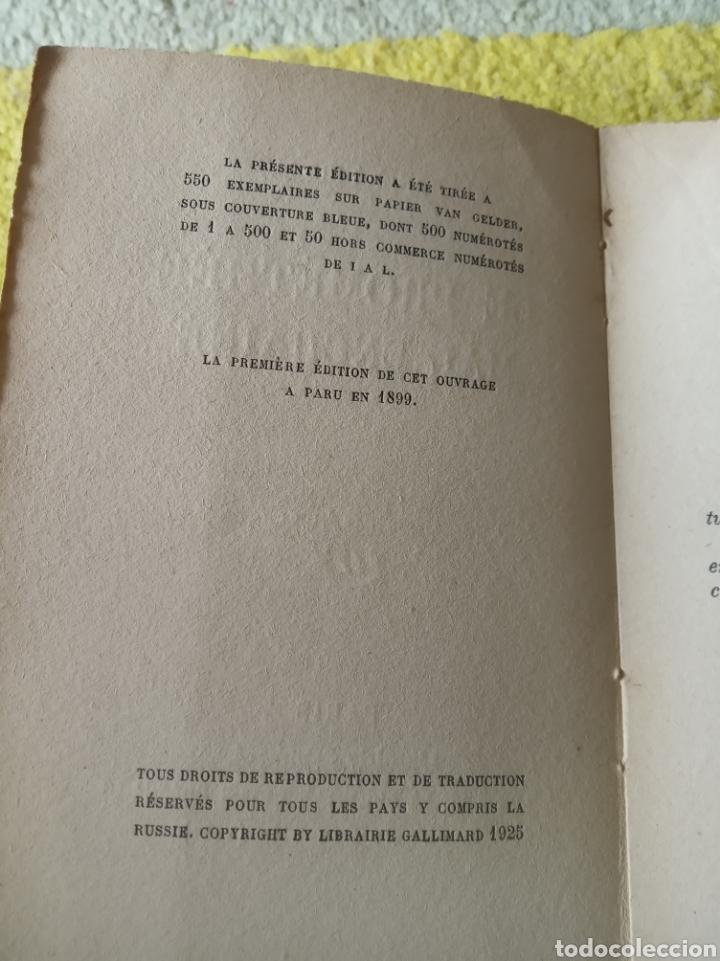 Libros antiguos: Le Prom&eacute;th&eacute;e mal encha&icirc;n&eacute;. Andr&eacute; Gide - Foto 5