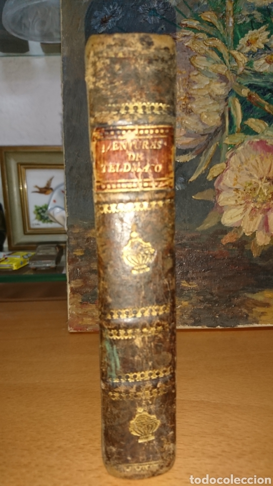 Libros antiguos: Les Aventures de Telemaque - Foto 1