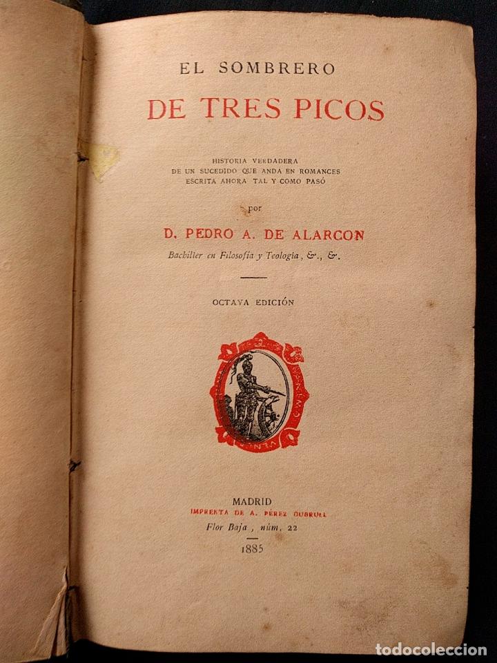 2 Obras De Pedro Antonio De Alarcón El Sombrer Comprar Libros