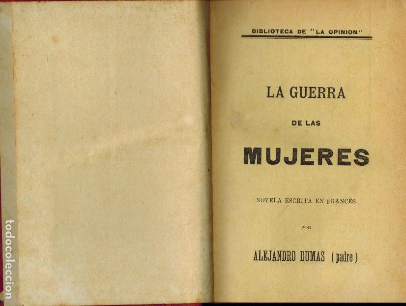 Libros antiguos: LA GUERRA DE LAS MUJERES - Foto 1
