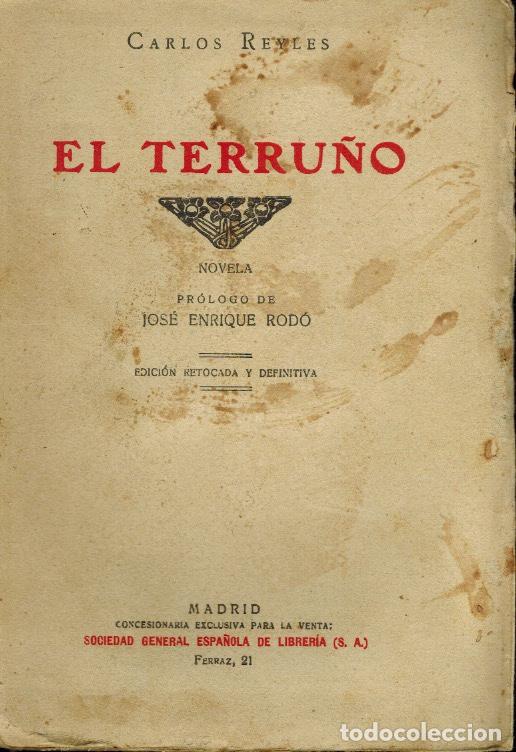 Libros antiguos: EL TERRU&Ntilde;O - Foto 1