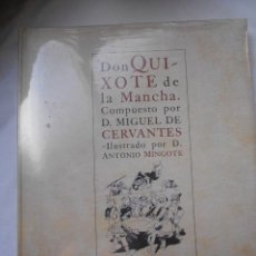 Libri antichi: DON QUIXOTE DE LA MANCHA ILUSTRADO ANTONIO MINGOTE - TOMO 2 - QUIJOTE MARTIN DE RIQUER