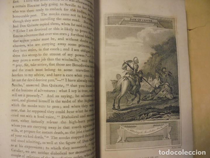 Libros antiguos: QUJOTE. INGLES. 2 TOMOS.1809 - Foto 5