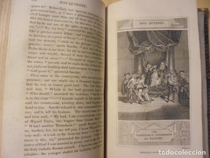 Libros antiguos: QUJOTE. INGLES. 2 TOMOS.1809 - Foto 12