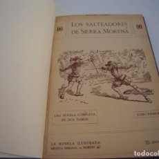 Libros antiguos: LOS SALTEADORES DE SIERRA MORENA COMPLETA LA NOVELA ILUSTRADA. Lote 208297812
