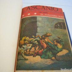 Libros antiguos: ASCANIO COMPLETA LA NOVELA ILUSTRADA EXCELENTE ESTADO. Lote 208298187
