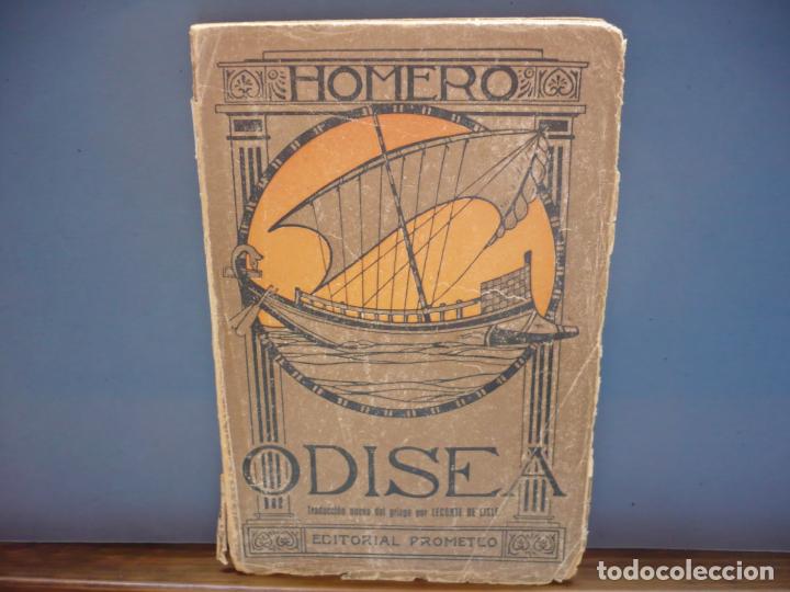 Libros antiguos: Odisea. Homero. Editorial Prometeo. - Foto 3
