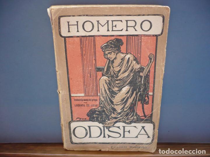 Libros antiguos: Odisea. Homero. Editorial Prometeo. - Foto 4