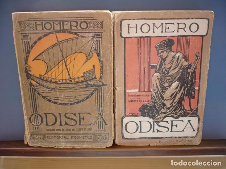 Libros antiguos: Odisea. Homero. Editorial Prometeo. - Foto 1