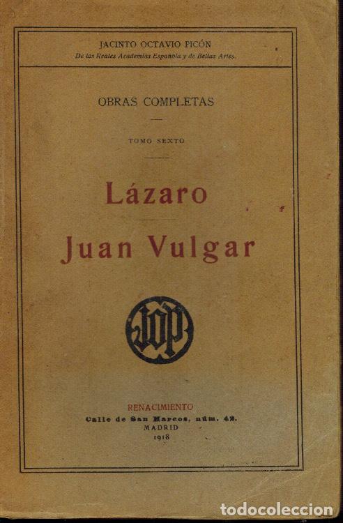 Libros antiguos: L&Aacute;ZARO & JUAN VULGAR - Foto 1