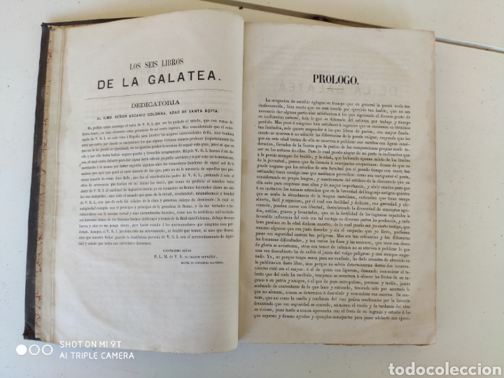 Libros antiguos: 1886. OBRAS DE CERVANTES. LA GALATEA. - Foto 4
