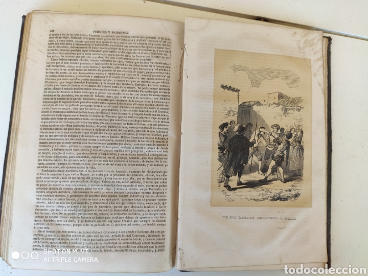 Libros antiguos: 1886. OBRAS DE CERVANTES. LA GALATEA. - Foto 8