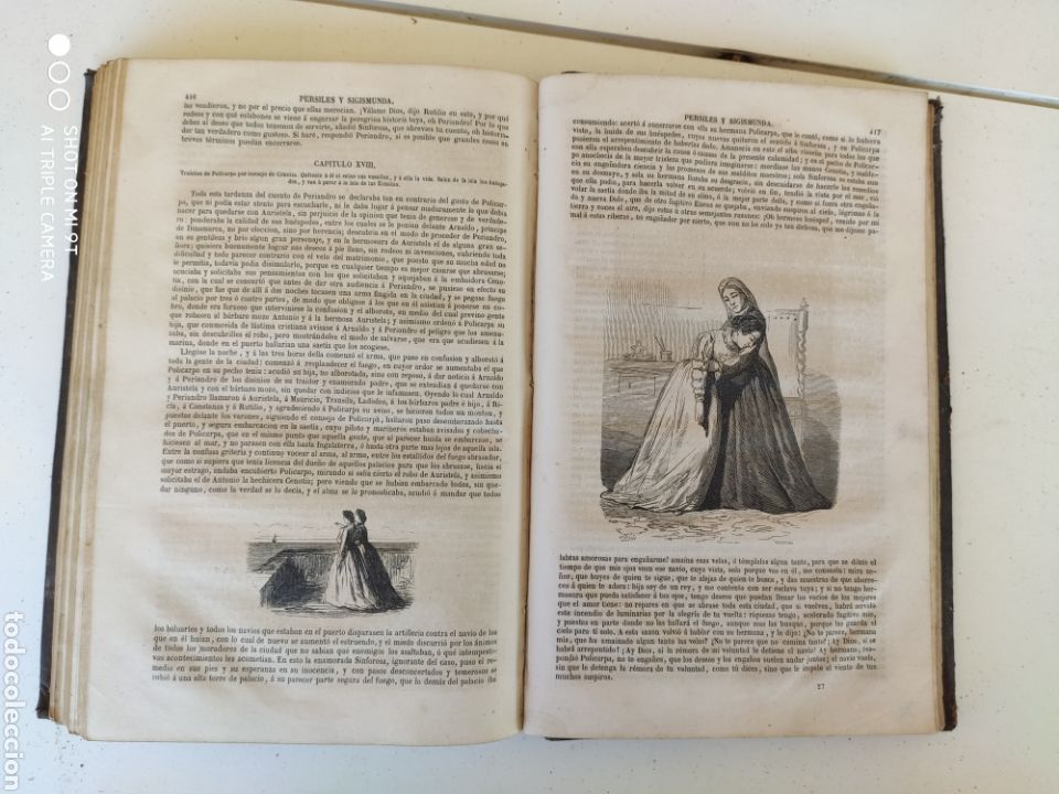 Libros antiguos: 1886. OBRAS DE CERVANTES. LA GALATEA. - Foto 9