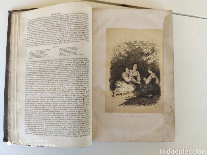 Libros antiguos: 1886. OBRAS DE CERVANTES. LA GALATEA. - Foto 12
