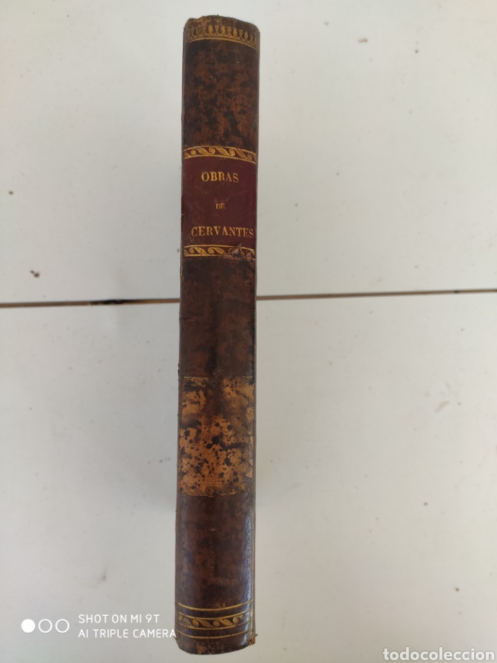 Libros antiguos: 1886. OBRAS DE CERVANTES. LA GALATEA. - Foto 1