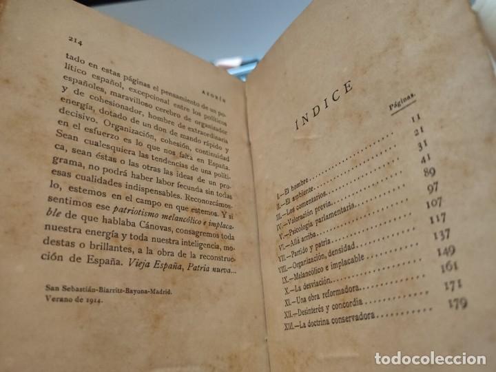 Libros antiguos: AZOR&Iacute;N/ OBRAS COMPLETAS/ UN DISCURSO DE LA CIERVA 1921 - Foto 3