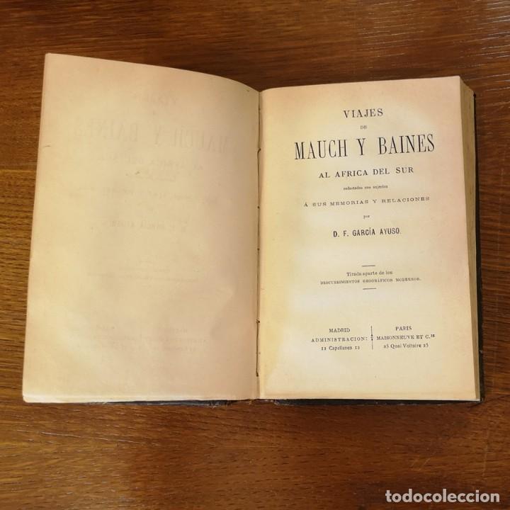 Libros antiguos: Viajes de Schweinfurth al &Aacute;frica Central - Foto 6