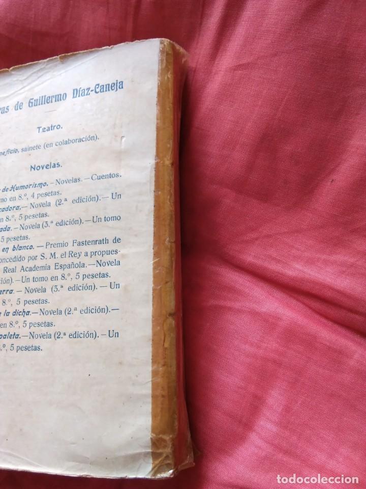 Libros antiguos: EL SOBRE EN BLANCO. GUILLERMO DIAZ CANEJA 1923 - Foto 3