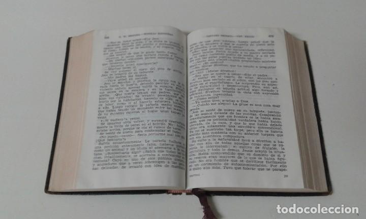 Libros antiguos: OBRAS COMPLETAS WARWICK DEEPING AGUILAR JOYA PIEL - Foto 4