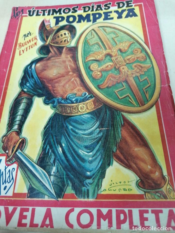 Libros antiguos: Bulwer Lytton. Los &uacute;ltimos d&iacute;as de Pompeya - Foto 1
