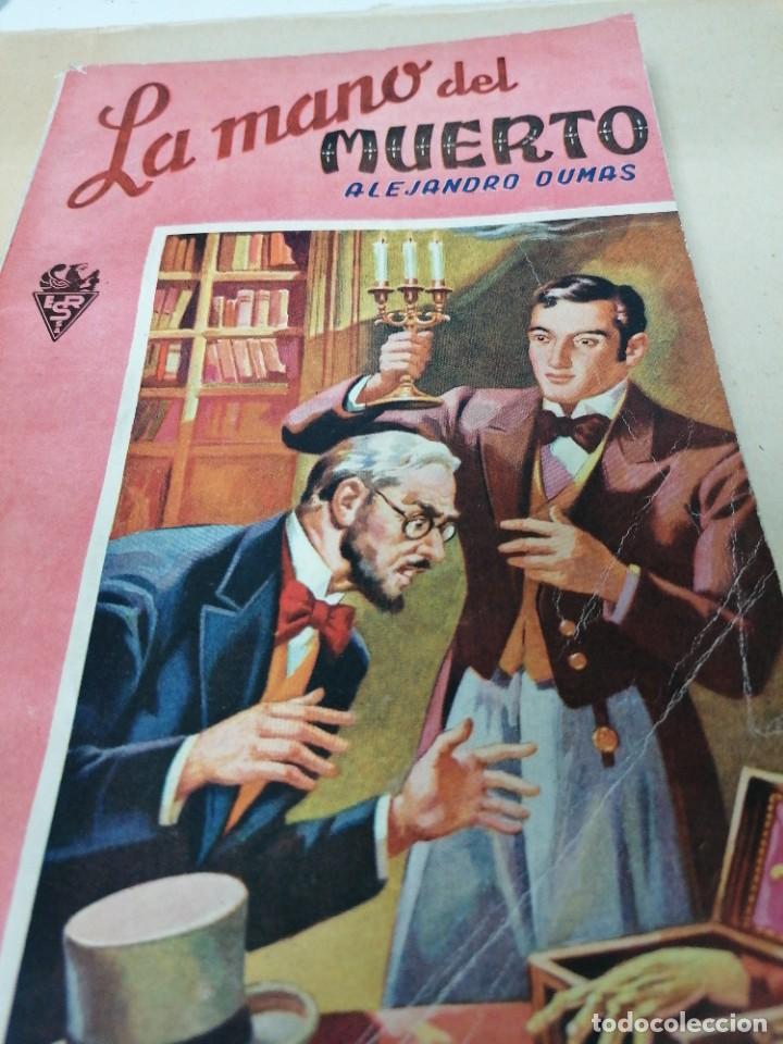 Libros antiguos: Alejandro Dumas. La mano del muerto - Foto 1
