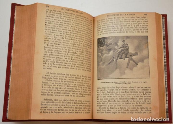 Libros antiguos: DON QUIJOTE DE LA MANCHA - Sopena 1931 - Foto 7