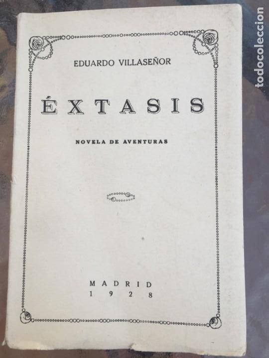 Libros antiguos: EXTASIS EDUARDO VILLASE&Ntilde;OR - Foto 1