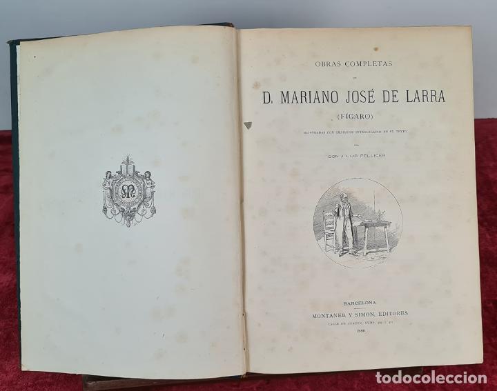 Obras Completas De D Mariano Jose De Larra Ed Comprar Libros Antiguos Cl Sicos En