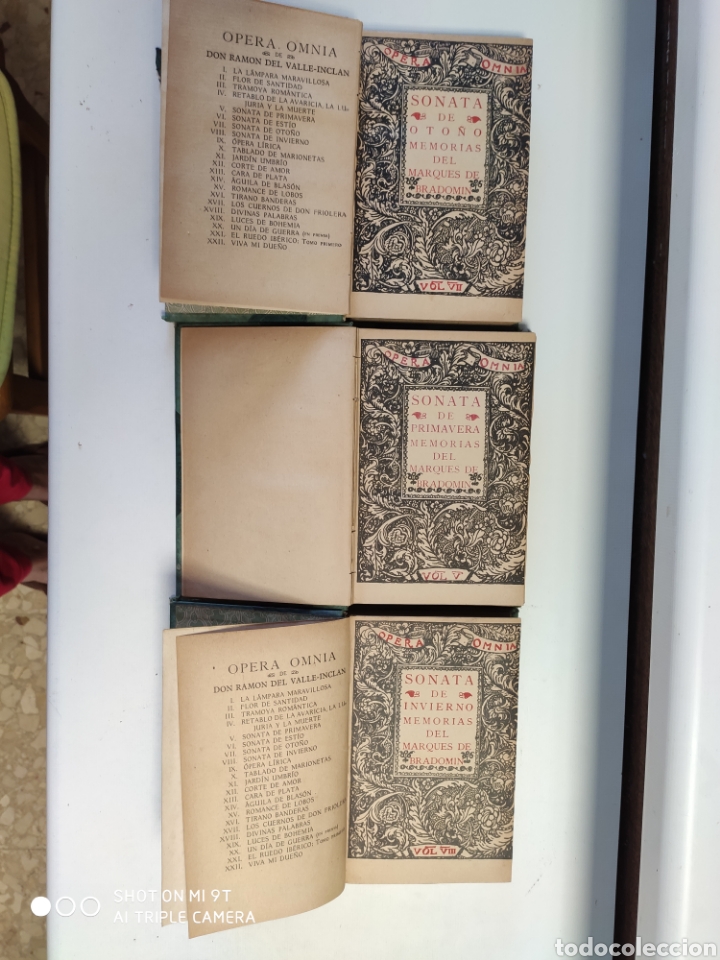 Libros antiguos: 1933. SONATAS: PRIMAVERA, OTO&Ntilde;O, INVIERNO - Foto 3