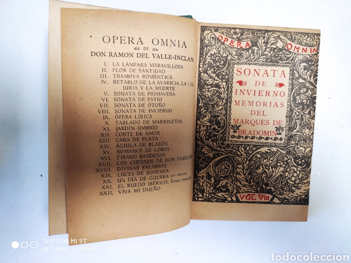 Libros antiguos: 1933. SONATAS: PRIMAVERA, OTO&Ntilde;O, INVIERNO - Foto 4